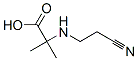 Structure of 2-(2-cyanoethylamino)-2-methylpropanoic acid
