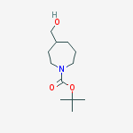 Structure of 1-Boc-azepane-4-Methanol