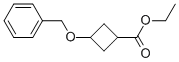 Structure of ethyl 3-(benzyloxy)cyclobutanecarboxylate