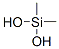 Structure of dimethylsilanediol