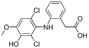 Structure of 3-hydroxy-4-methoxydiclofenac