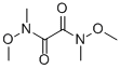 Structure of N,N'-Dimethoxy-N,N'-dimethyloxamide