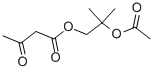 Structure of 3-Oxo-butanoic Acid 2-(Acetyloxy)-2-methylpropyl Ester