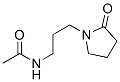 Structure of N-(3-acetamidopropyl)pyrrolidin-2-one