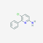 5-chloro-6-phenylpyridin-2-amine结构式