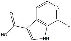 7-Fluoro-6-azaindole-3-carboxylic acid
