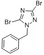 Structure of 1-BENZYL-3,5-DIBROMO-1H-1,2,4-TRIAZOLE