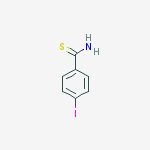 Structure of 4-iodobenzenecarbothioamide