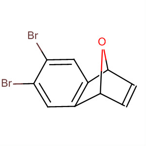 Structure of 1,4-Epoxynaphthalene, 6,7-dibromo-1,4-dihydro-