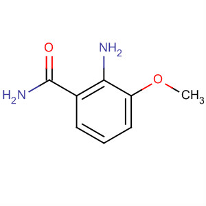 Structure of 3-METHOXY-2-AMINOBENZAMIDE