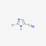 Structure of 2-bromo-1H-Imidazole-5-carbonitrile