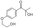 Chemical structure of 2-Hydroxy-4'-(2-hydroxyethoxy)-2-methylpropiophenone
