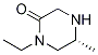 Structure of (R)-1-ETHYL-5-METHYLPIPERAZIN-2-ONE