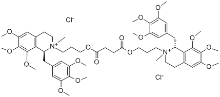 Structure of DOXACURIUM CHLORIDE