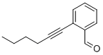 Structure of 2-HEX-1-YNYL-BENZALDEHYDE