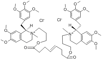 Structure of Mivacurium chloride