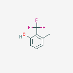 Structure of 3-methyl-2-(trifluoromethyl)phenol