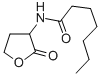 N-HEPTANOYL-DL-HOMOSERINE LACTONE结构式