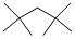 Structure of 2,2,4,4-TETRAMETHYLPENTANE