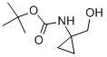 Structure of N-BOC-1-AMINO-CYCLOPROPANEMETHANOL
