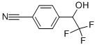 Structure of Benzonitrile,4-(2,2,2-trifluoro-1-hydroxyethyl)-