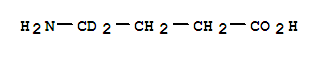 4-Amino(4,4-2H2)butanoic acid结构式