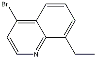 Structure of 4-BROMO-8-ETHYLQUINOLINE
