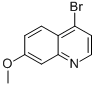 Structure of 4-bromo-7-methoxyquinoline