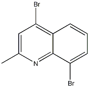 Structure of 4,8-Dibromo-2-methylquinoline