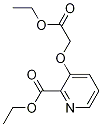 3-(2-乙氧基-2-氧代乙氧基)吡啶甲酸乙酯结构式