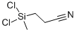 Structure of 2-CYANOETHYLMETHYLDICHLOROSILANE