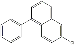 Structure of 6-Chloro-1-phenylnaphthalene