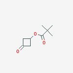 Structure of 3-oxocyclobutyl pivalate