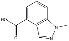 Structure of 1-Methylindazole-4-carboxylic acid
