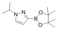 Structure of 1-Isopropylpyrazole-3-boronic acid, pinacol ester