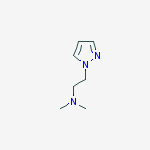 Structure of N,N-Dimethyl-2-(1H-pyrazol-1-yl)ethanamine