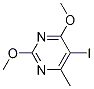 Structure of 2,4-Dimethoxy-5-iodo-6-methylpyrimidine