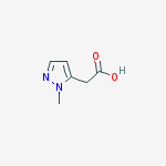 Structure of 2-(1-METHYL-1H-PYRAZOL-5-YL)ACETIC ACID