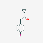 Structure of CYCLOPROPYL 4-FLUOROBENZYL KETONE