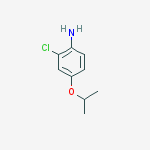 Structure of 2-Chloro-4-isopropoxyaniline