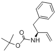 Structure of (3S)-3-(N-Boc-amino)-4-phenyl-1-butene