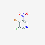 Structure of 4-BroMo-3-chloro-5-nitrop...