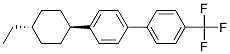 Structure of 4-(Trans-4-ethylcyclohexyl)-4'- (trifluoromethyl)-1,1'-biphenyl
