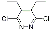 Structure of 3,6-dichloro-4,5-diethylpyridazine