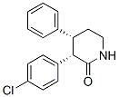 Structure of (3S,4R)-3-(4-chlorophenyl)-4-phenyl-piperidin-2-one