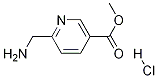 Structure of METHYL 6-(AMINOMETHYL)NICOTINATE HYDROCHLORIDE