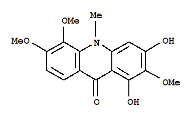 Structure of atalafoline