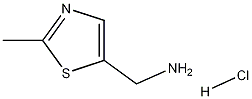 Structure of C-(2-METHYL-THIAZOL-5-YL)-METHYLAMINE HYDROCHLORIDE