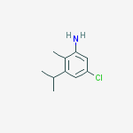 Structure of 5-Chloro-3-isopropyl-2-methyl-phenylamine