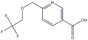 Structure of 6-[(2,2,2-Trifluoroethoxy)methyl]nicotinic acid